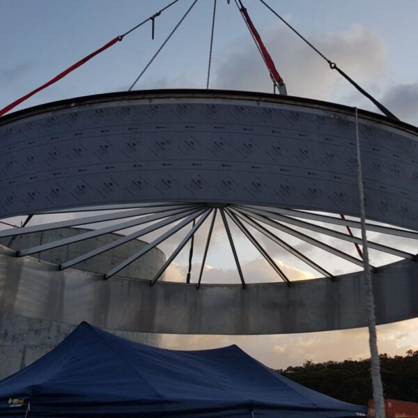 build 600000 litre tank