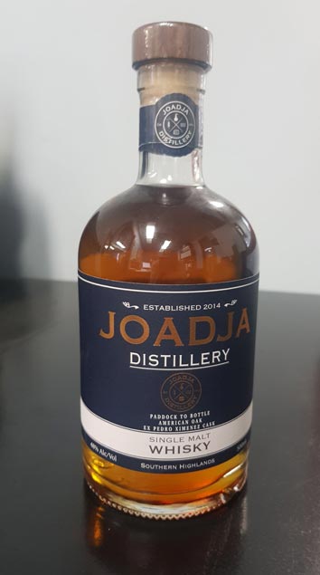 joadja distillery single malt whisky